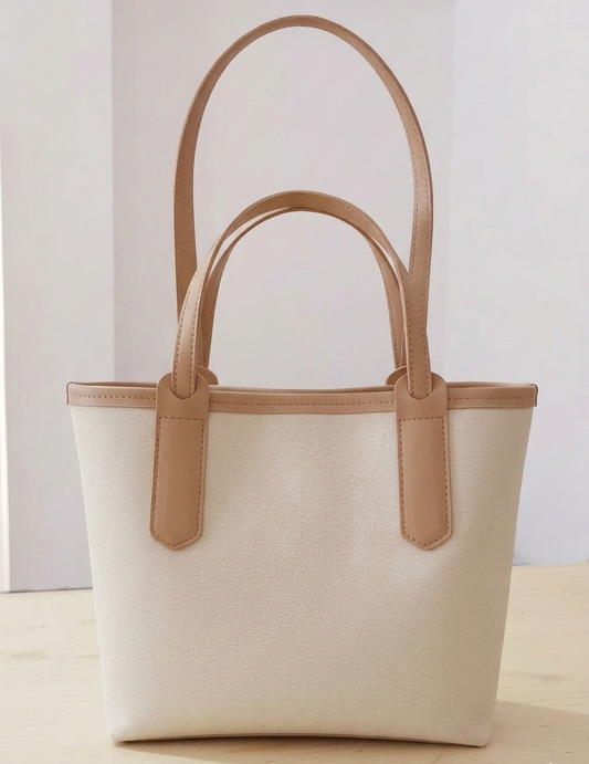 Lisa Tote Bag Beige