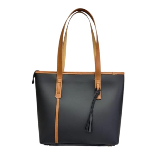 lisa tote bag black